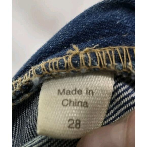 Garnet Hill Jeans Womens 28 X 32 High Rise Skinny Light Wash Organic Cotton - Picture 4 of 13